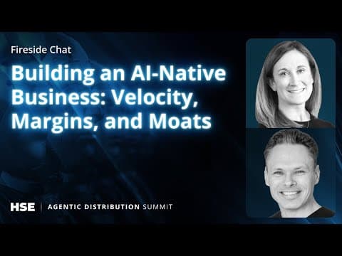 Jeanne DeWitt Grosser & Robin Daniels — Building an AI-Native Business: Velocity, Margins, and Moats
