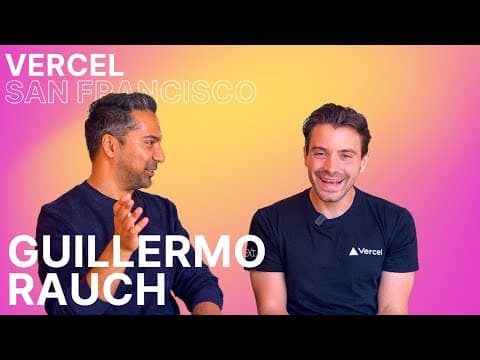 Episode 36: Guillermo Rauch from Vercel ▲
