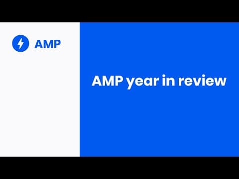 AMP Year in Review