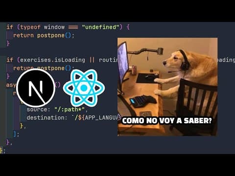 Cosas que NO sabes de Next.js y React
