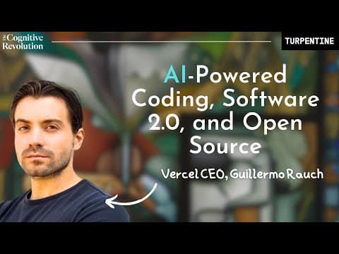 Vercel CEO Guillermo Rauch on v0, AI-Powered Coding, and Software 2.0
