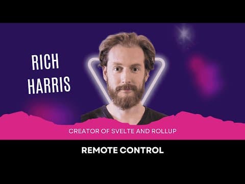 Rich Harris | Remote Control | ViteConf 2025
