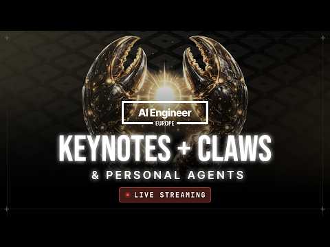 AIE Europe Day 1: Keynotes & OpenClaw/Personal Agents ft Google Deepmind, OpenAI, Vercel, & more