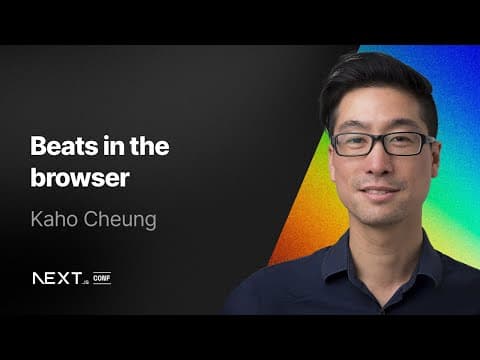 Kaho Cheung: Beats in the browser