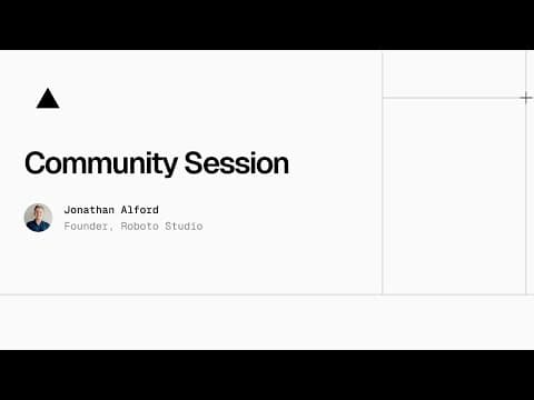 Vercel Community Session: Optimising usage on Vercel