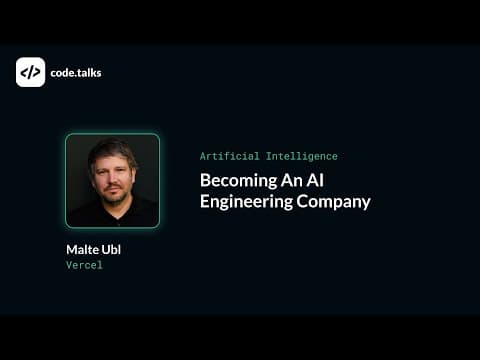 Becoming an AI engineering company