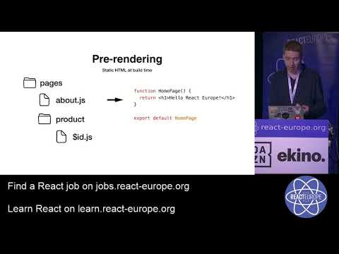 What's coming to Next.js 9 - Tim Neutkens (@timneutkens) co-creator of Next.js at @ReactEurope 2019