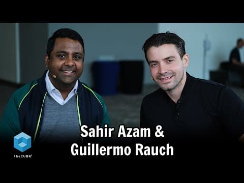Sahir Azam & Guillermo Rauch | MongoDB World 2022
