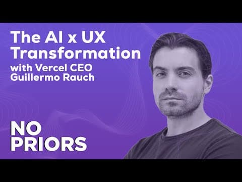 No Priors Ep. 30 | With Vercel CEO Guillermo Rauch
