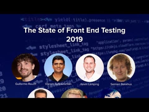 What Is Frontend Testing In 2019