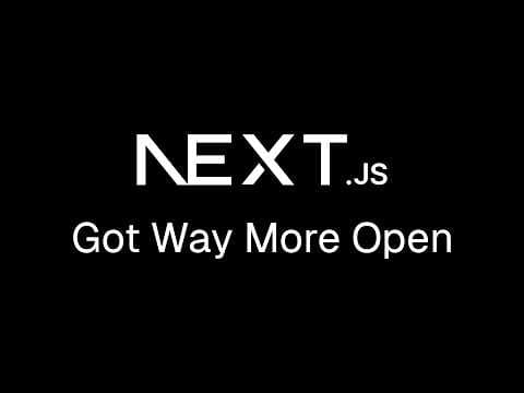 Next.js 15.3: A Huge Change for Vercel