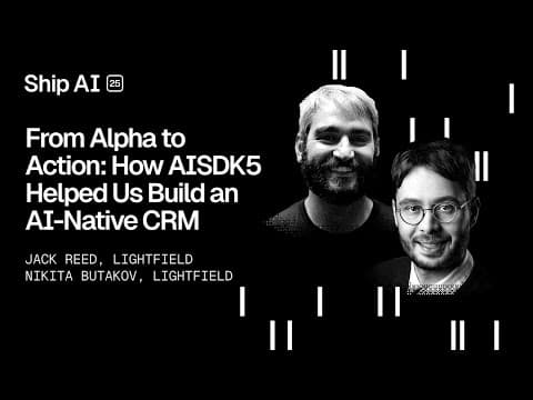 From Alpha to Action: How AISDK5 Helped Us Build an AI-Native CRM