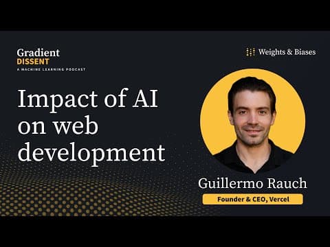 Vercel’s CEO & founder Guillermo Rauch on AI’s impact on web development and front end engineering