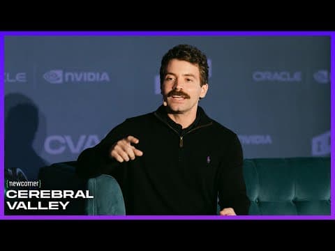 Guillermo Rauch (Vercel) at the Cerebral Valley AI Summit
