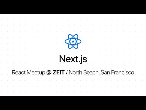 Tim Neutkens: Next.js