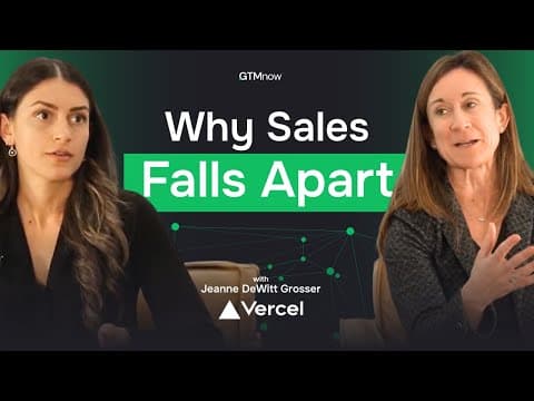Why Most Go-To-Market Motions Collapse at Scale, with Jeanne DeWitt Grosser, COO at Vercel