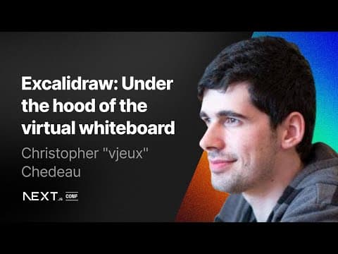 Christopher “Vjeux” Chedeau: Excalidraw: Under the hood of the virtual whiteboard