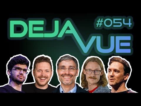DejaVue #E054 - Open Source Sustainability (with Daniel Roe, Chad Whitacre & Rijk van Zanten)